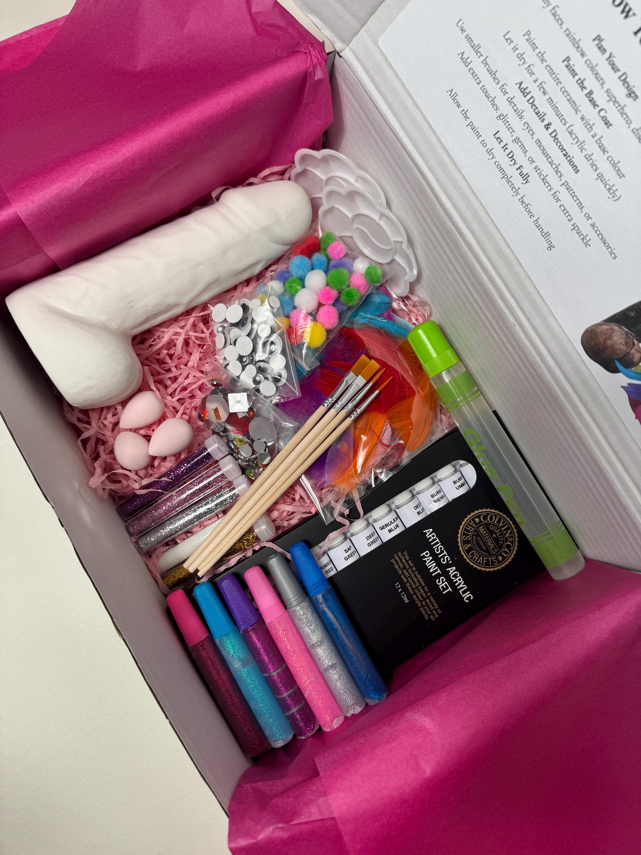 Ceramic Penis Painting Kit