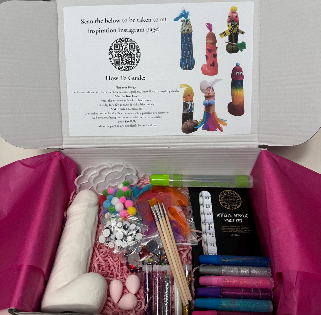 Ceramic Penis Painting Kit