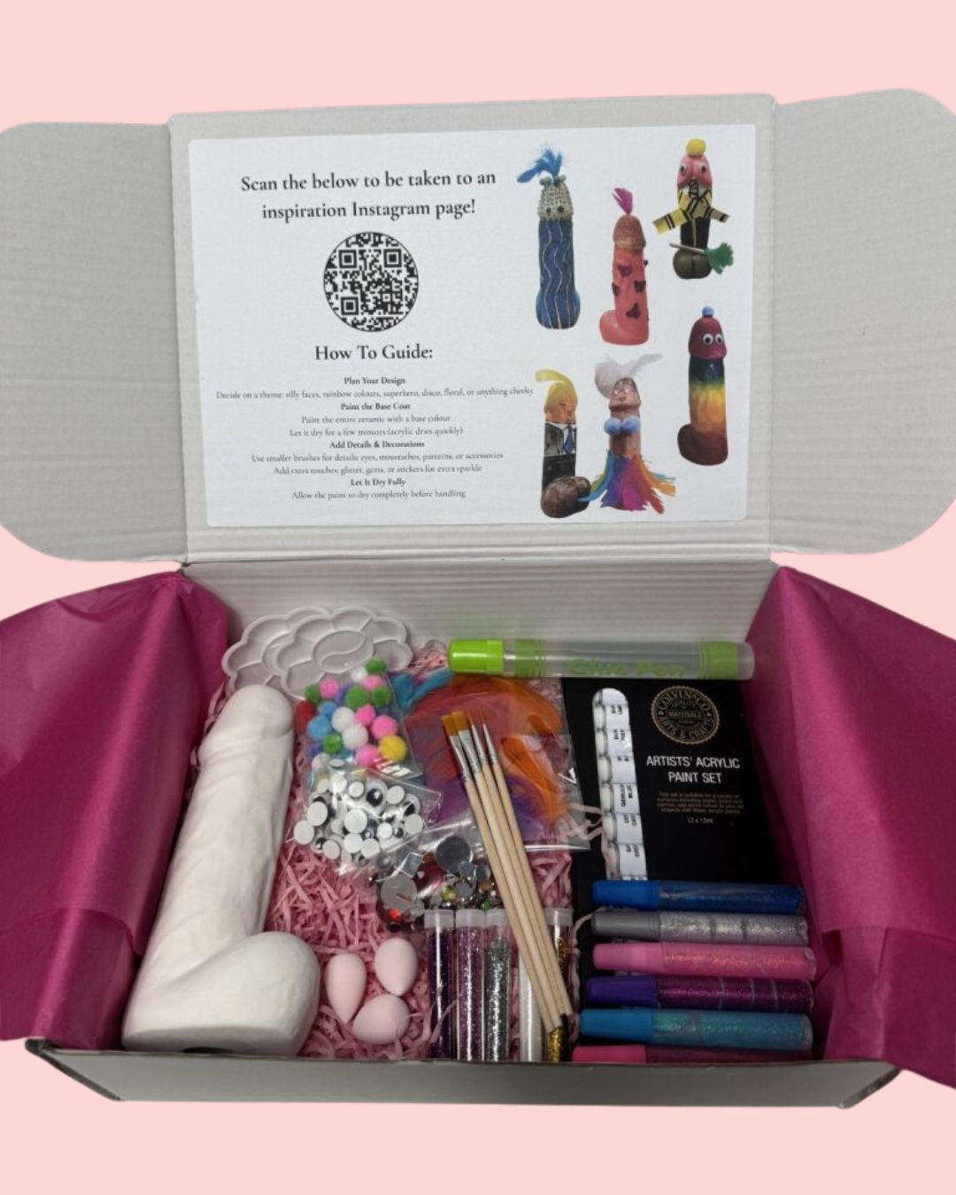 Ceramic Penis Painting Kit