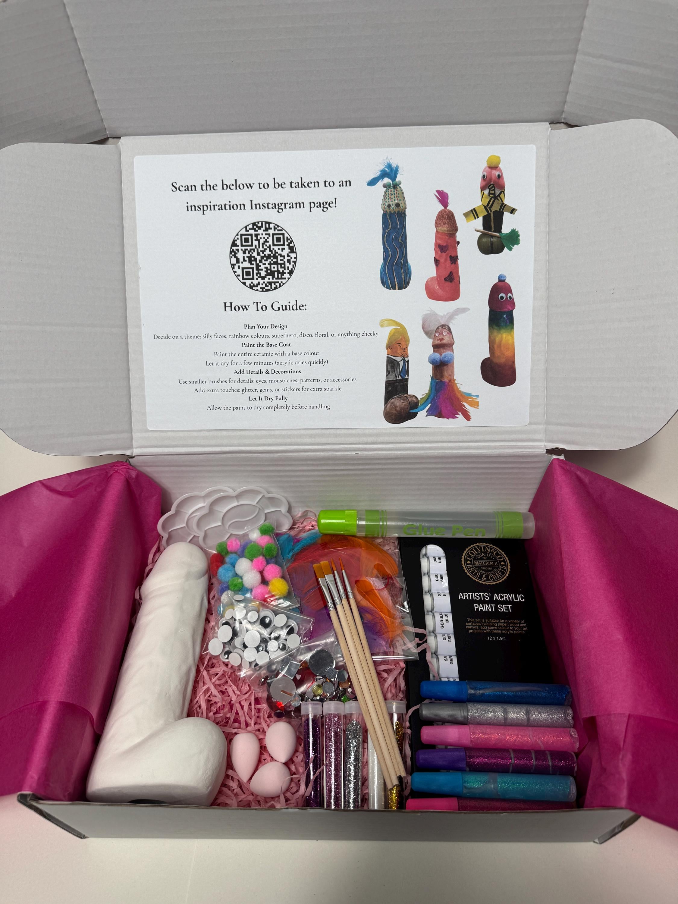 Ceramic Penis Painting Kit