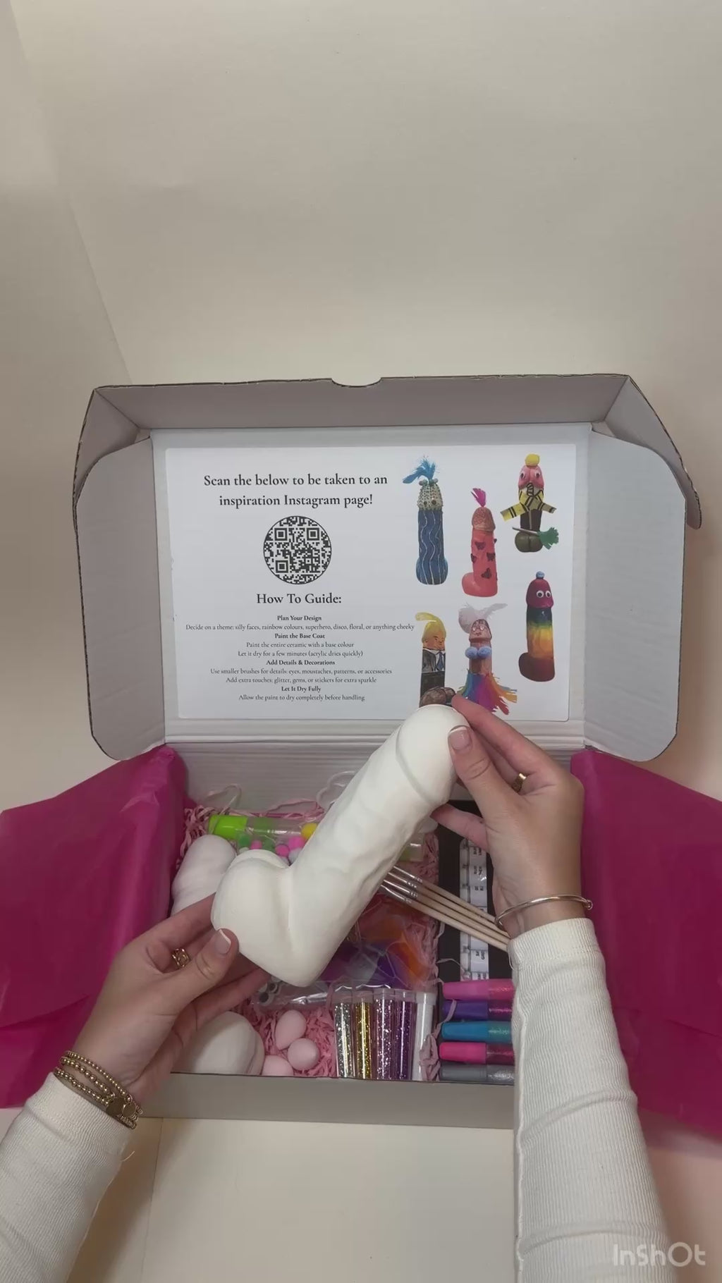 Ceramic Penis Painting Kit